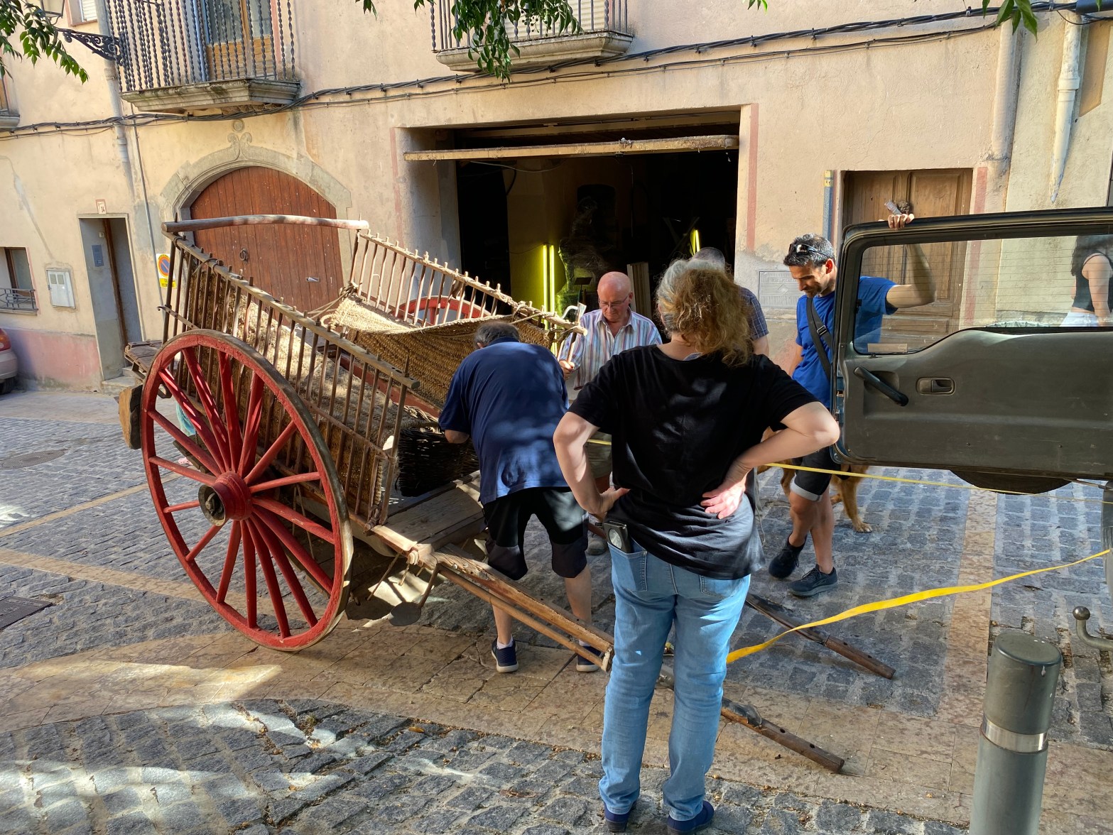 Recuperació de dos carros cedits pel Museu&nbsp;Terra